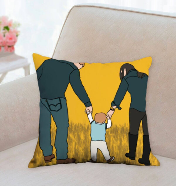 Becky R Arts - Artiste Peintre & Illustratrice numérique - Coussin personnalisé