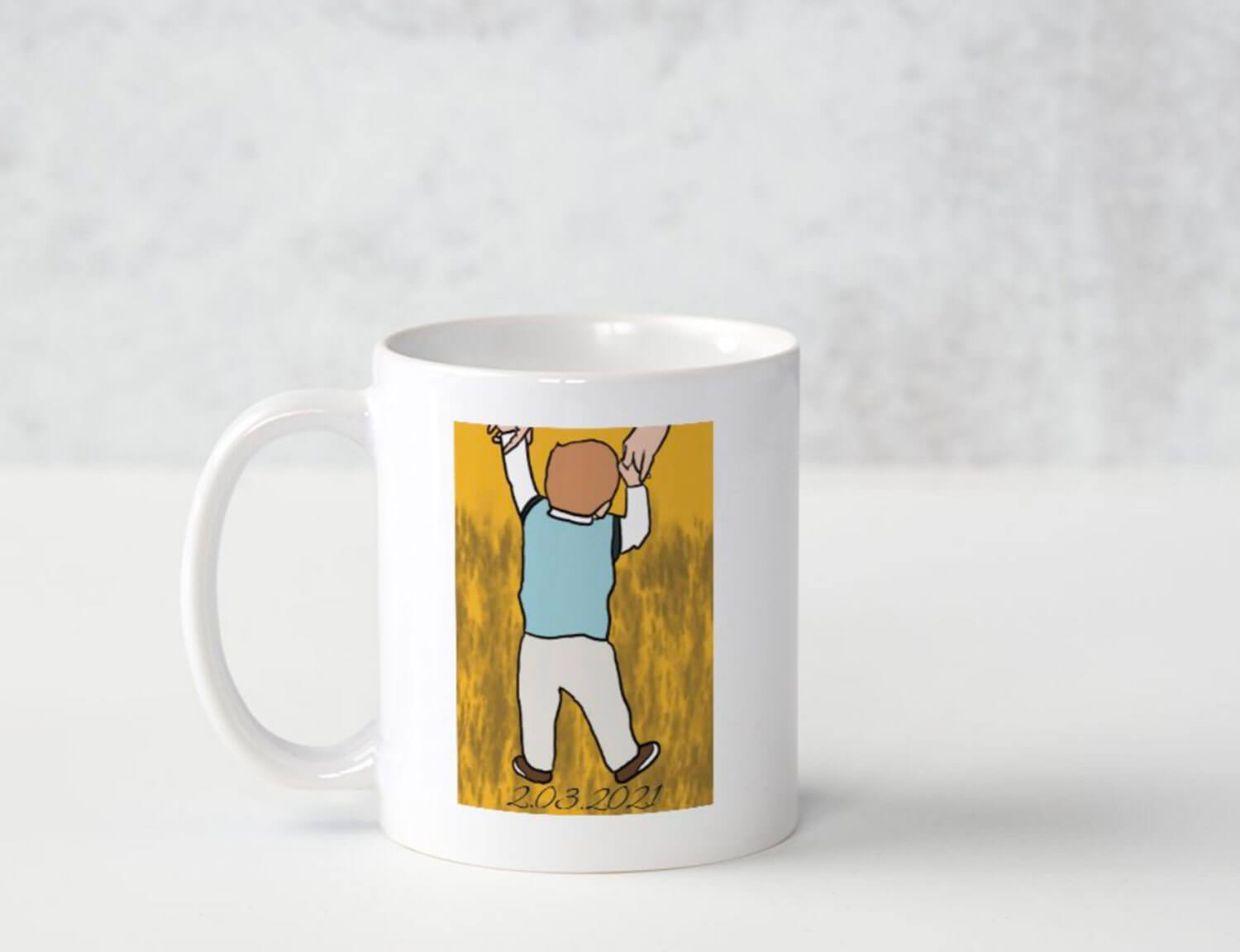 Becky R Arts - Artiste Peintre & Illustratrice numérique - Tasse personnalisée