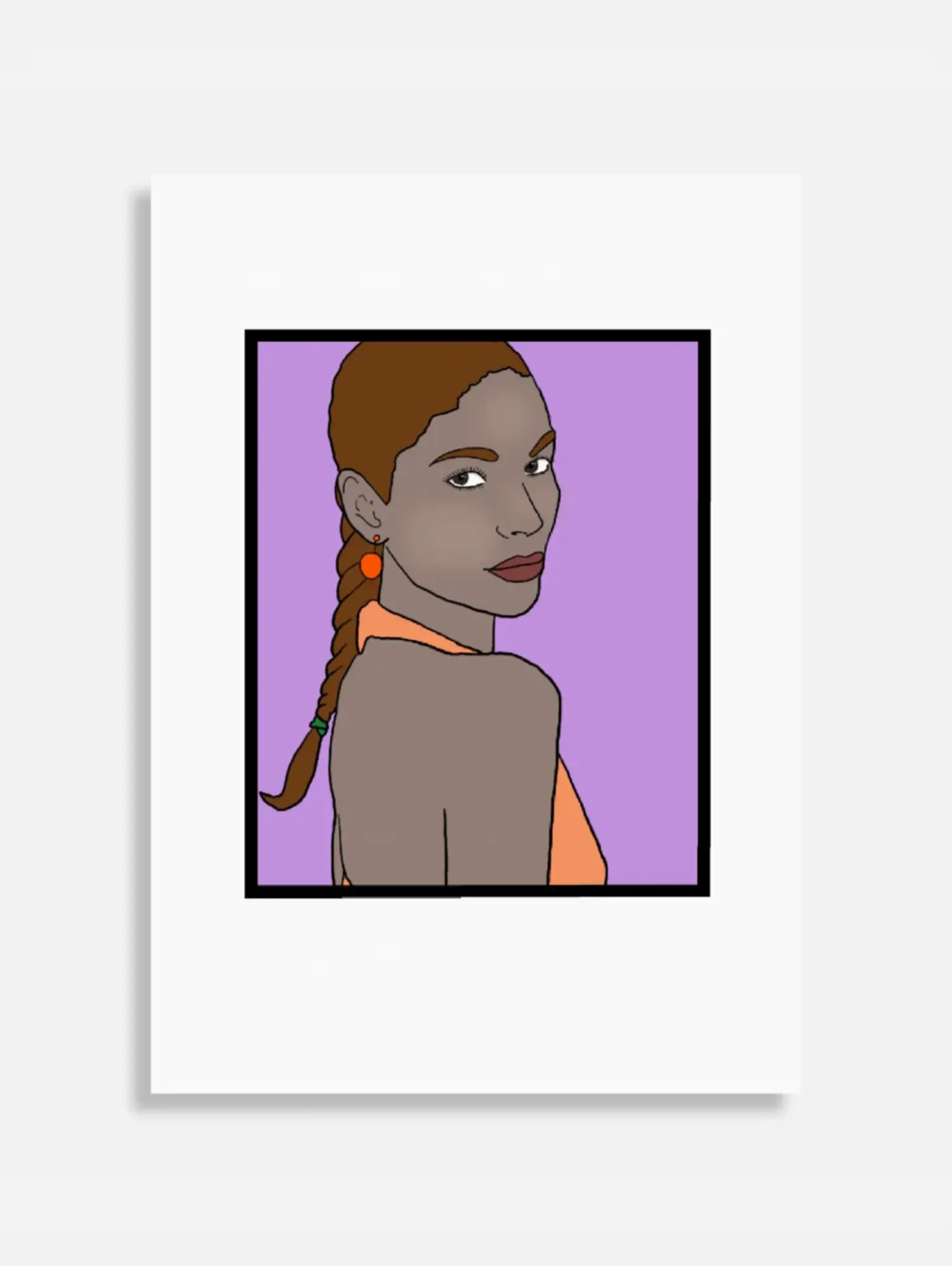 Becky R Arts - Artiste Peintre & Illustratrice numérique - Illustration - Ingrid