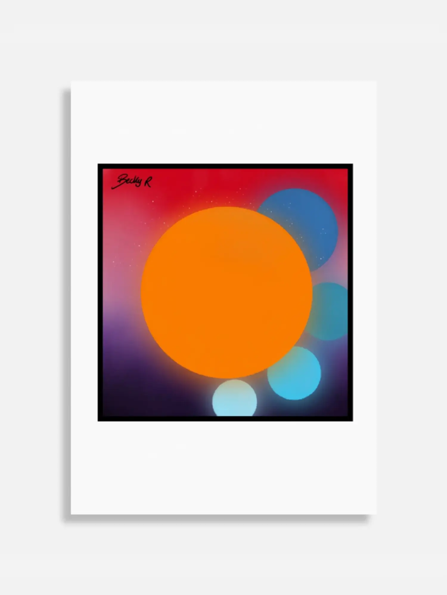 Becky R Arts - Artiste Peintre & Illustratrice numérique - Illustration - Lunaire IV