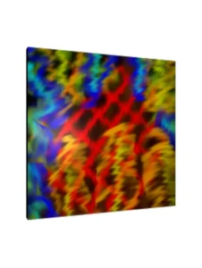 Becky R Arts - Artiste Peintre & Illustratrice numérique - Toile 30x30cm - Interférence