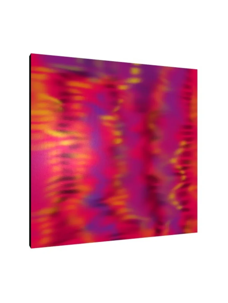 Becky R Arts - Artiste Peintre & Illustratrice numérique - Toile 30x30cm - Psychédélique II