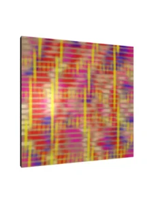 Becky R Arts - Artiste Peintre & Illustratrice numérique - Toile 30x30cm - Psychédélique III