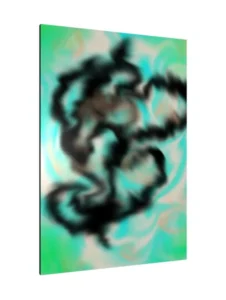 Becky R Arts - Artiste Peintre & Illustratrice numérique - Toile 60x90cm - Brume